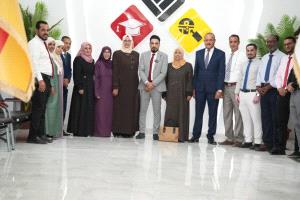 لجنة من مجلس الاعتماد الأكاديمي تزور الجامعة الألمانية الدولية عدن وتشيد بتطورها الأكاديمي والبنية التحتية الحديثة